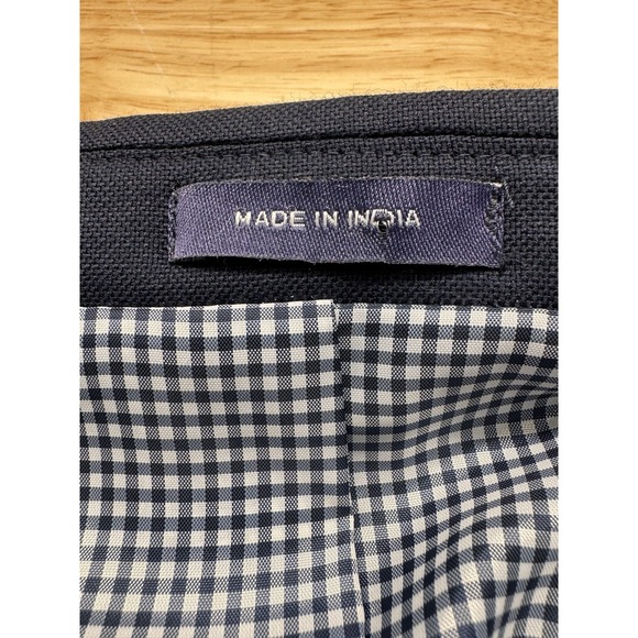 Stafford 54S Short Navy Blue 100% Wool Gold Button Mens Blazer Sport Coat Jacket - Picture 7 of 8